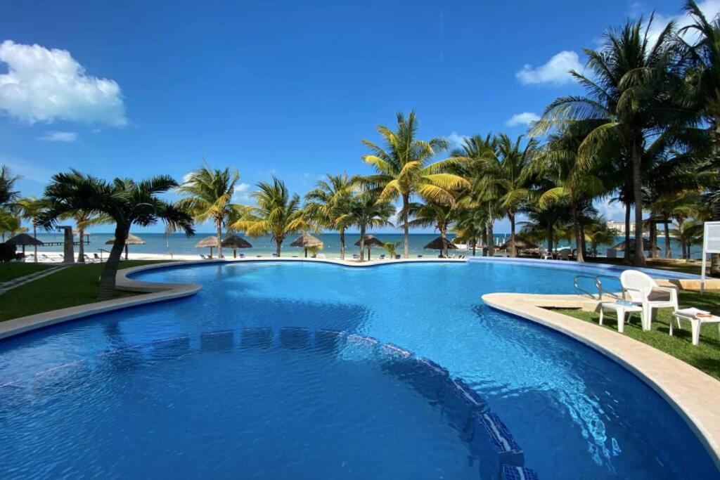 Oceanfront Condo Bm By Andiani Cancún Buitenkant foto